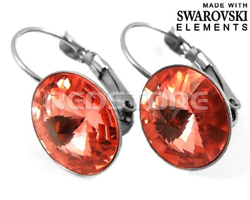Náušnice Swarovski Elements RED8019